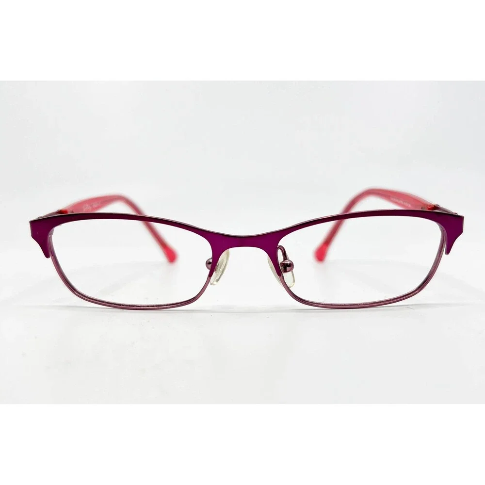 Lilly Pulitzer Eyeglasses Womens Purple Floral Full Rim 50-16-135